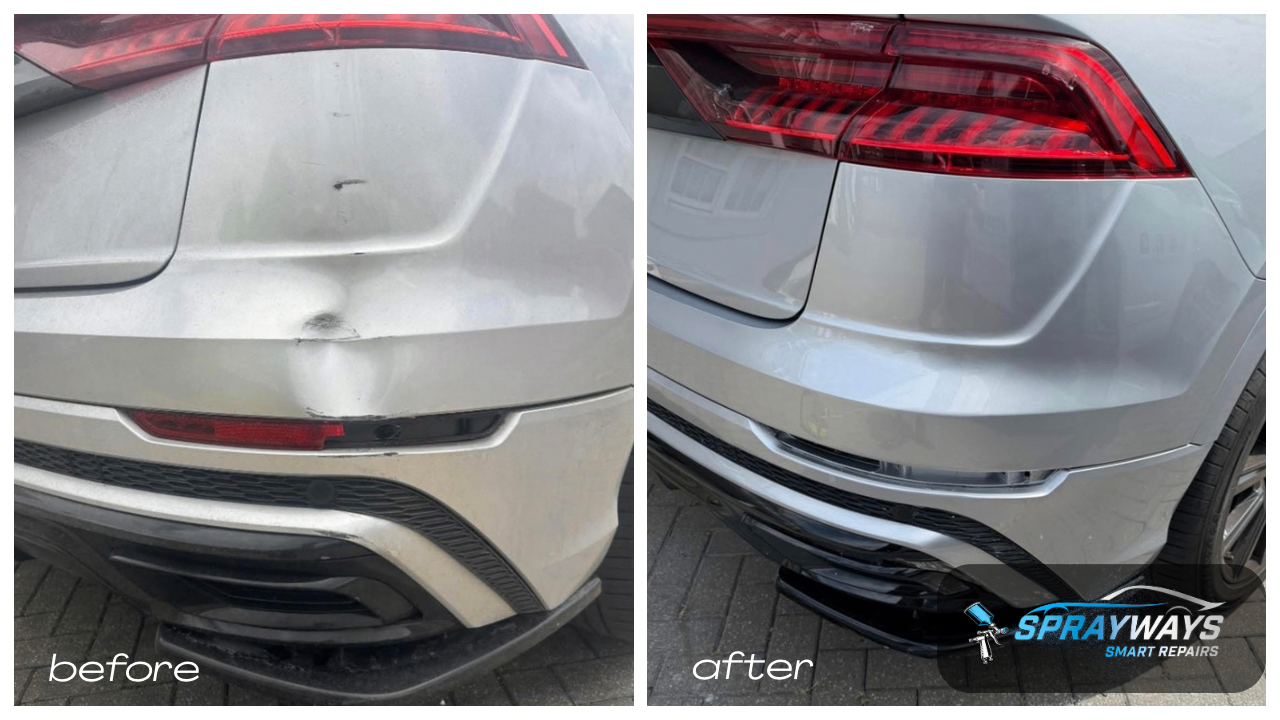 Before and after SMART repair example 5