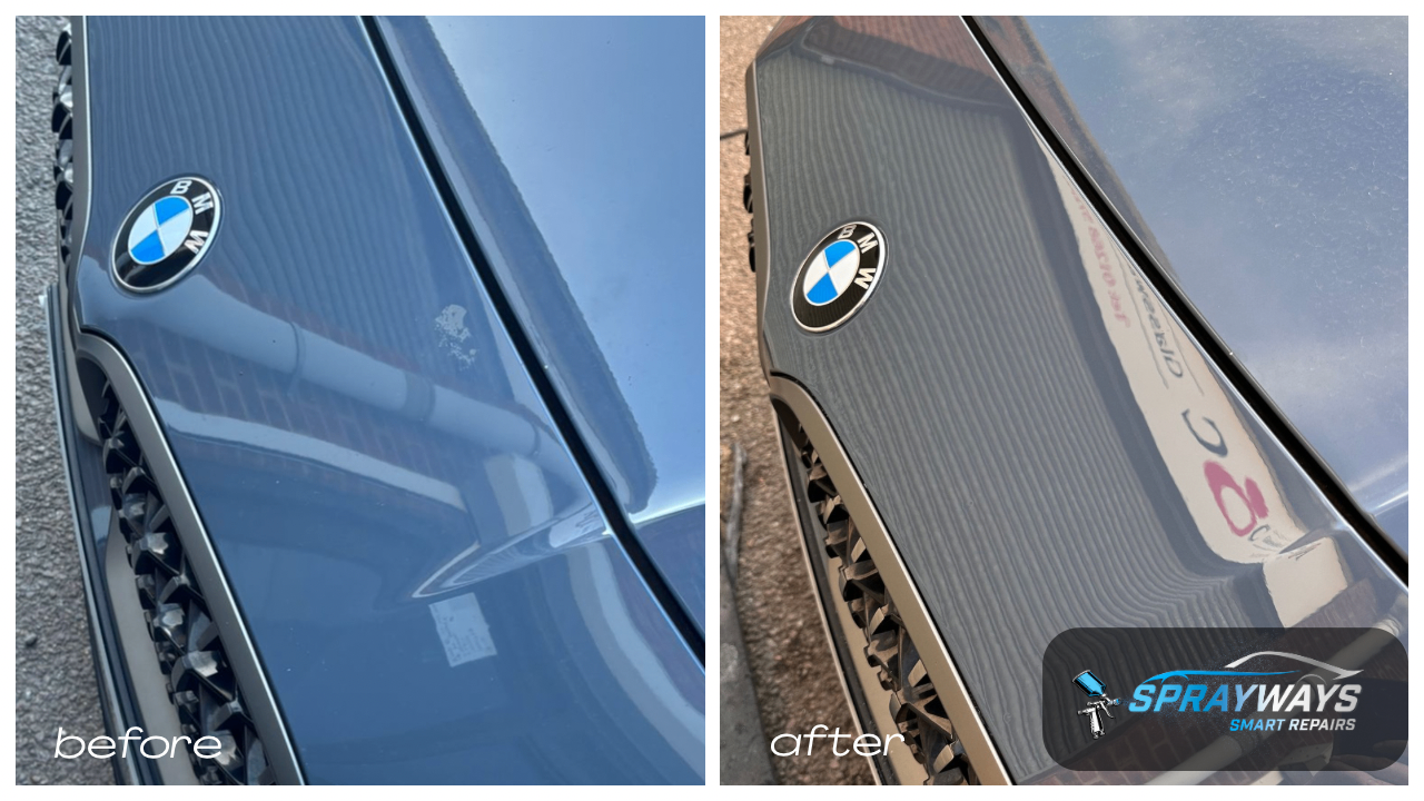 Before and after SMART repair example 6