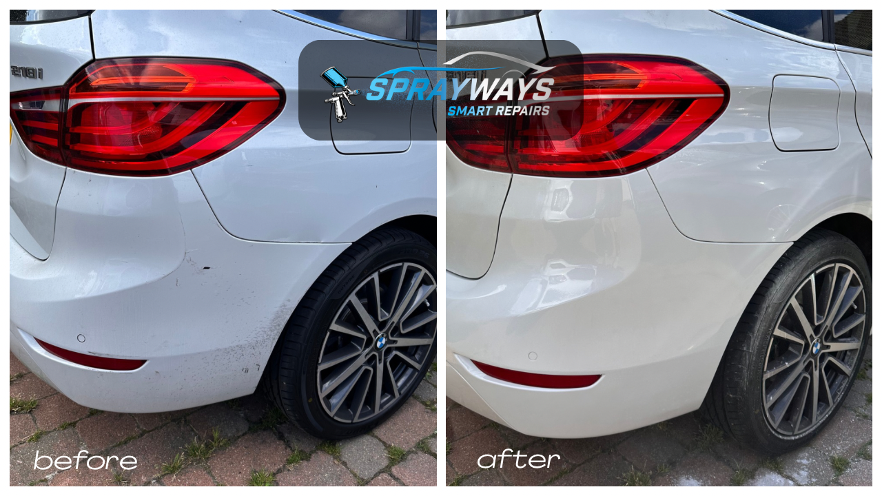 Before and after SMART repair example 17
