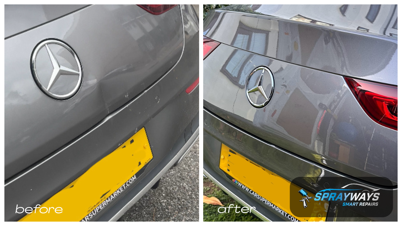 Before and after SMART repair example 14